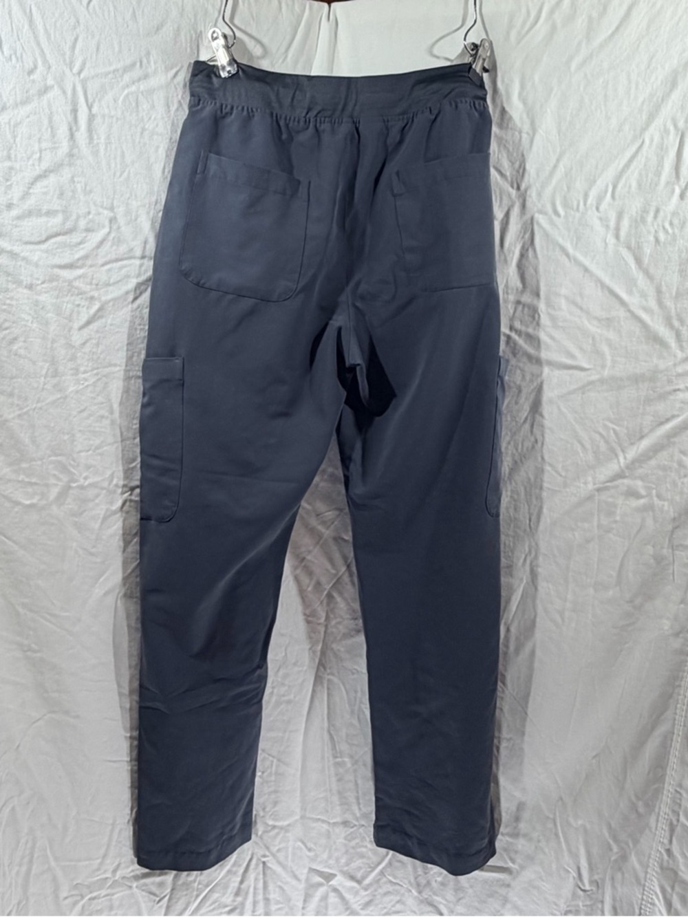 Mandala Scrub Pants Women’s Jogger Cargo Pocket Gray Size S - Picture 2 of 11